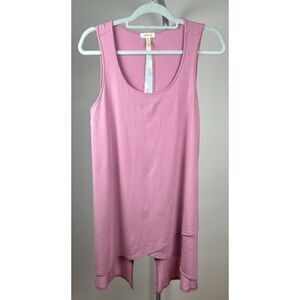 Matilda Jane Secret Garden Swing Tank Top M Tunic Mixed Floral Boho Cottagecore